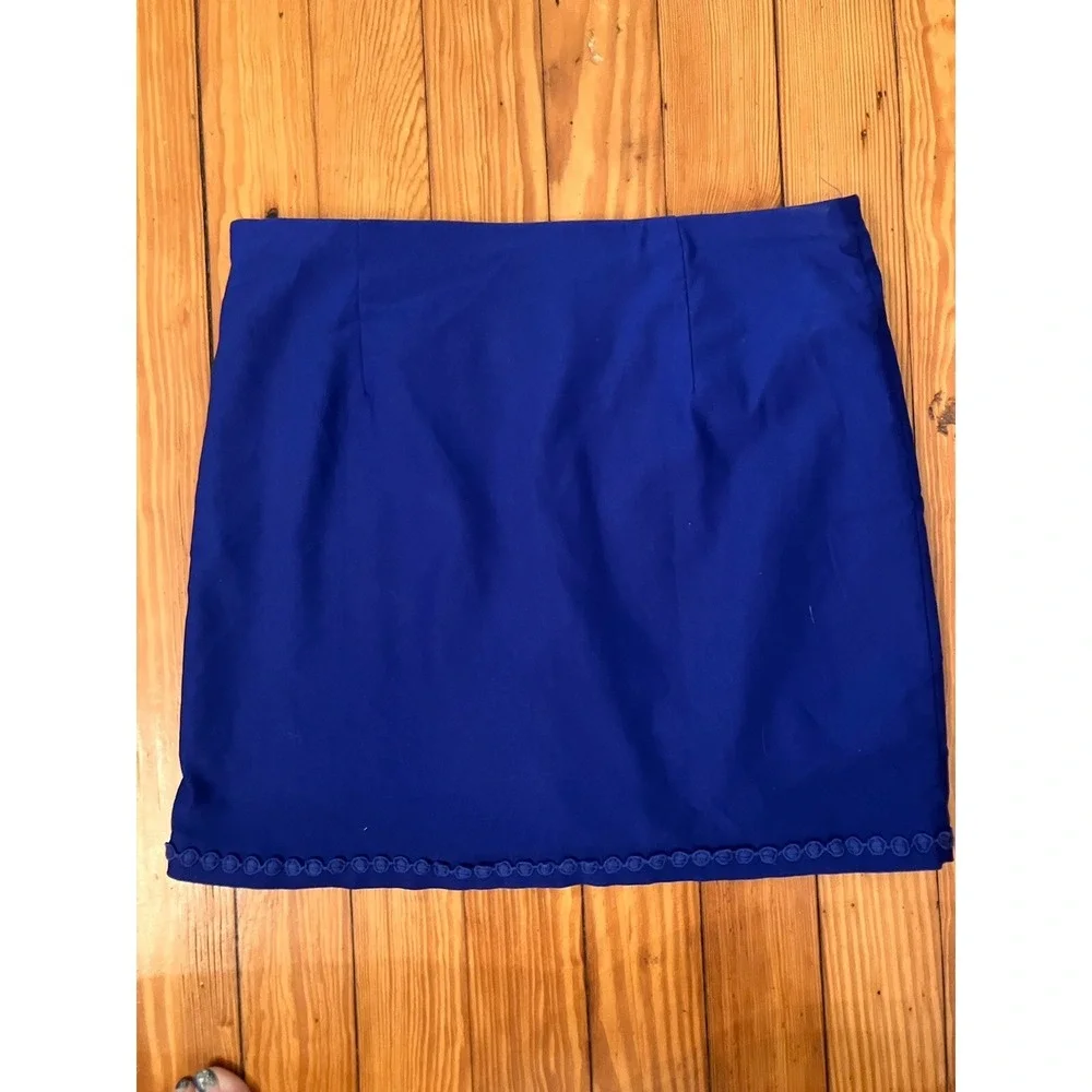 Crown & Ivy blue  Skorts Size 10 Skorts Skirt Shorts‎